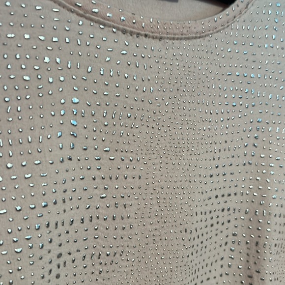 Zenergy By Chico’s Metallic Top - Picture 3 of 5